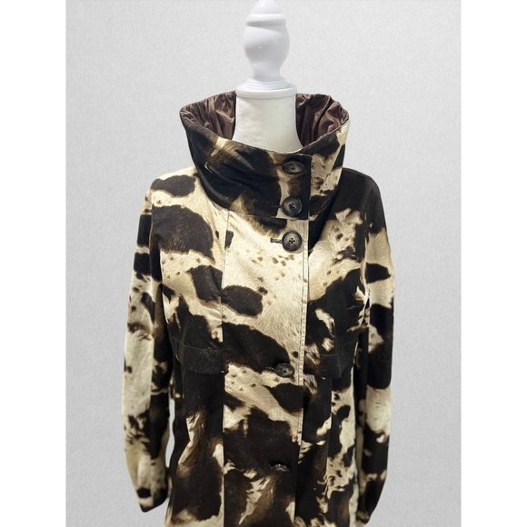 Etcetera Jackets & Blazers - Etcetera Print Lightweight Trench Coat (NWT)